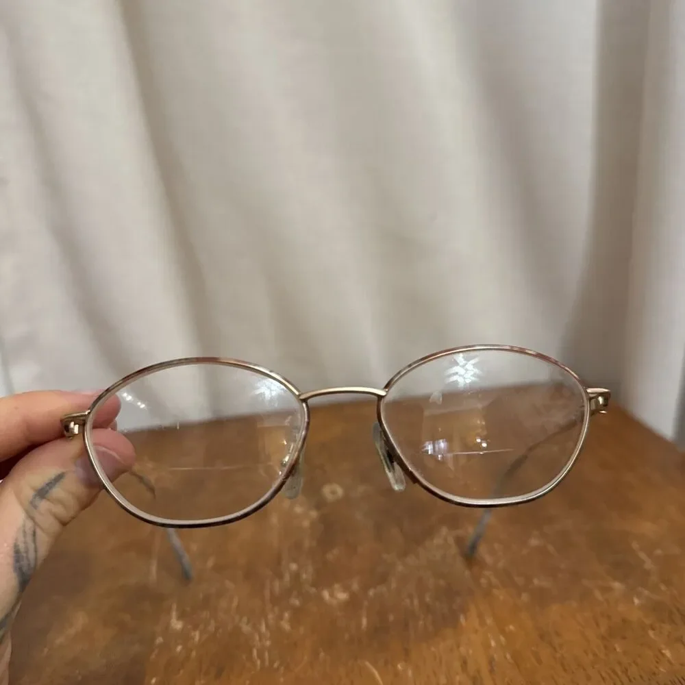 Gucci‎ GG 2615 Tortoise Shell Gold Eyeglass Frames 125 KD4 Italy Designer Women